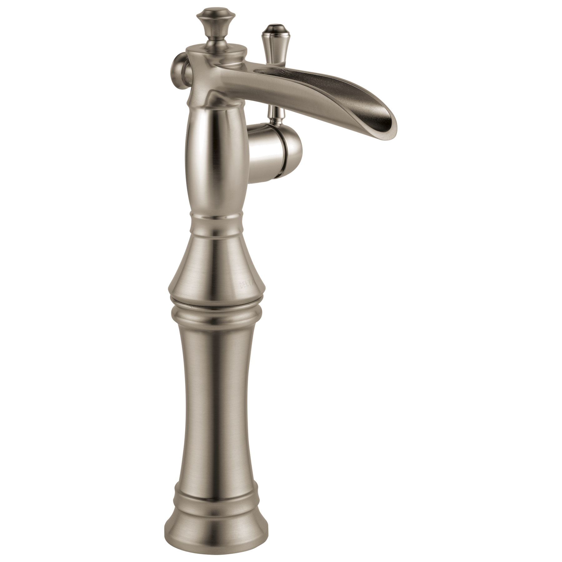 Llave para baño tipo vasija de diseño acanalado 1L con elevador sin desagüe (producto recertificado)