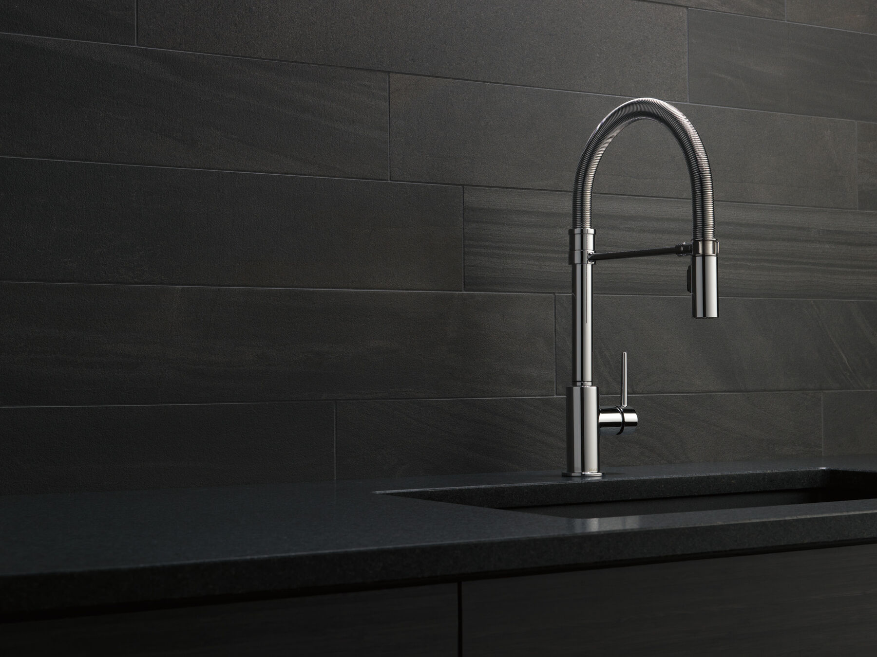 Single-Handle Pull-Down Spring Kitchen Faucet, image 31