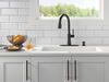 Llave para cocina monomando extensible con dispensador de jabón y tecnología ShieldSpray