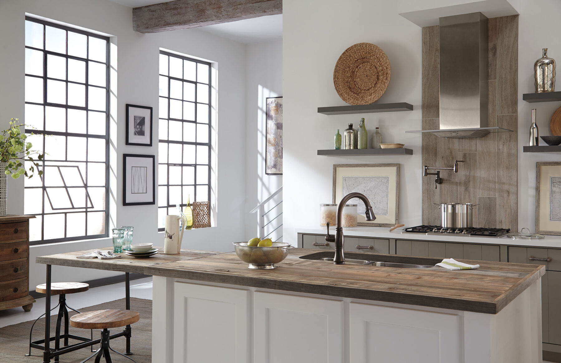 Llave para cocina monomando extensible con tecnologías Touch<sub>2</sub>O® y ShieldSpray®, imagen 12