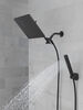 10 inch Raincan Shower Head & Hand Held Combo with Adjustable Extension Arm