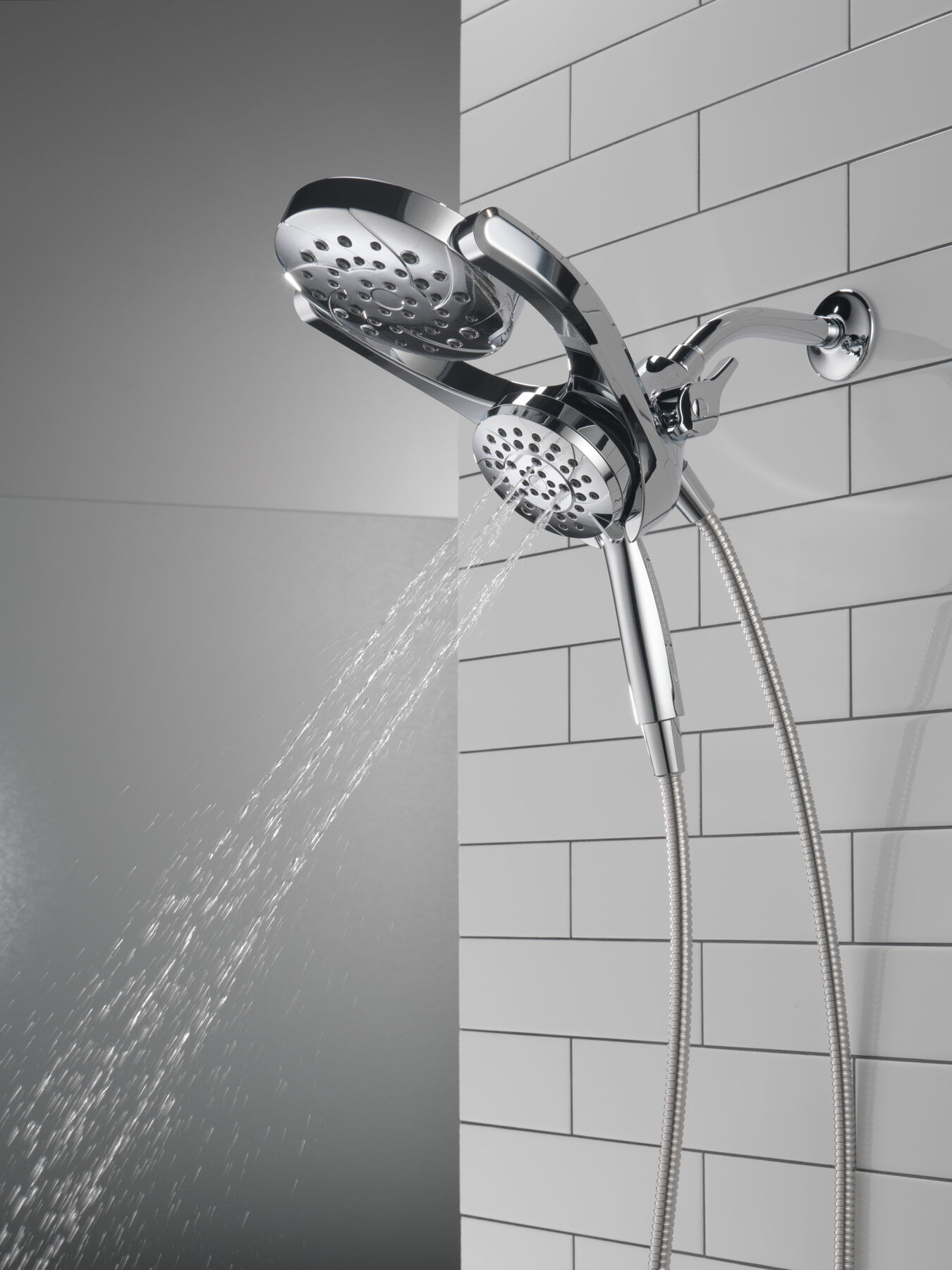 Cabezal de ducha dos en uno de 4 ajustes HydroRain®, imagen 13