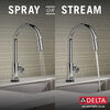 Llave para cocina monomando extensible con tecnología Touch<sub>2</sub>O®