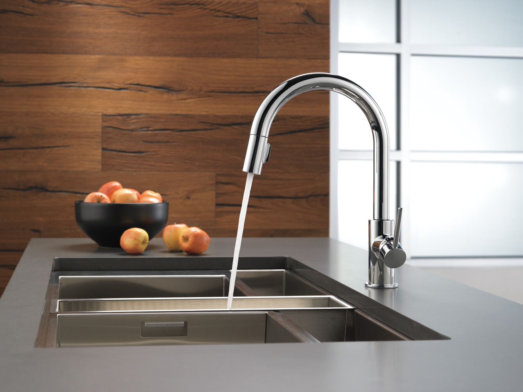 Llave para cocina monomando extensible con giro limitado, imagen 6