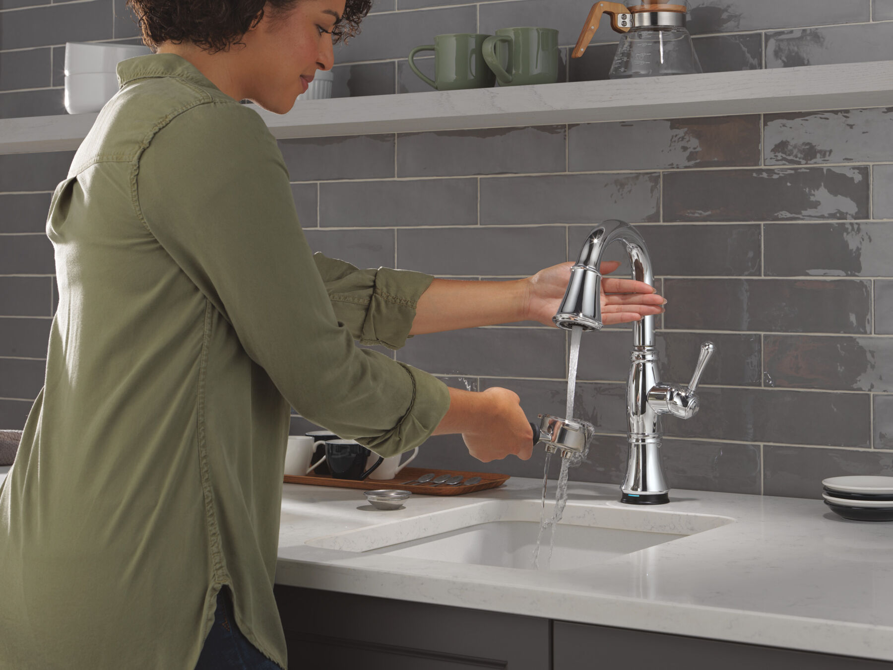 Touch2O® Bar / Prep Faucet with Touchless Technology, image 5
