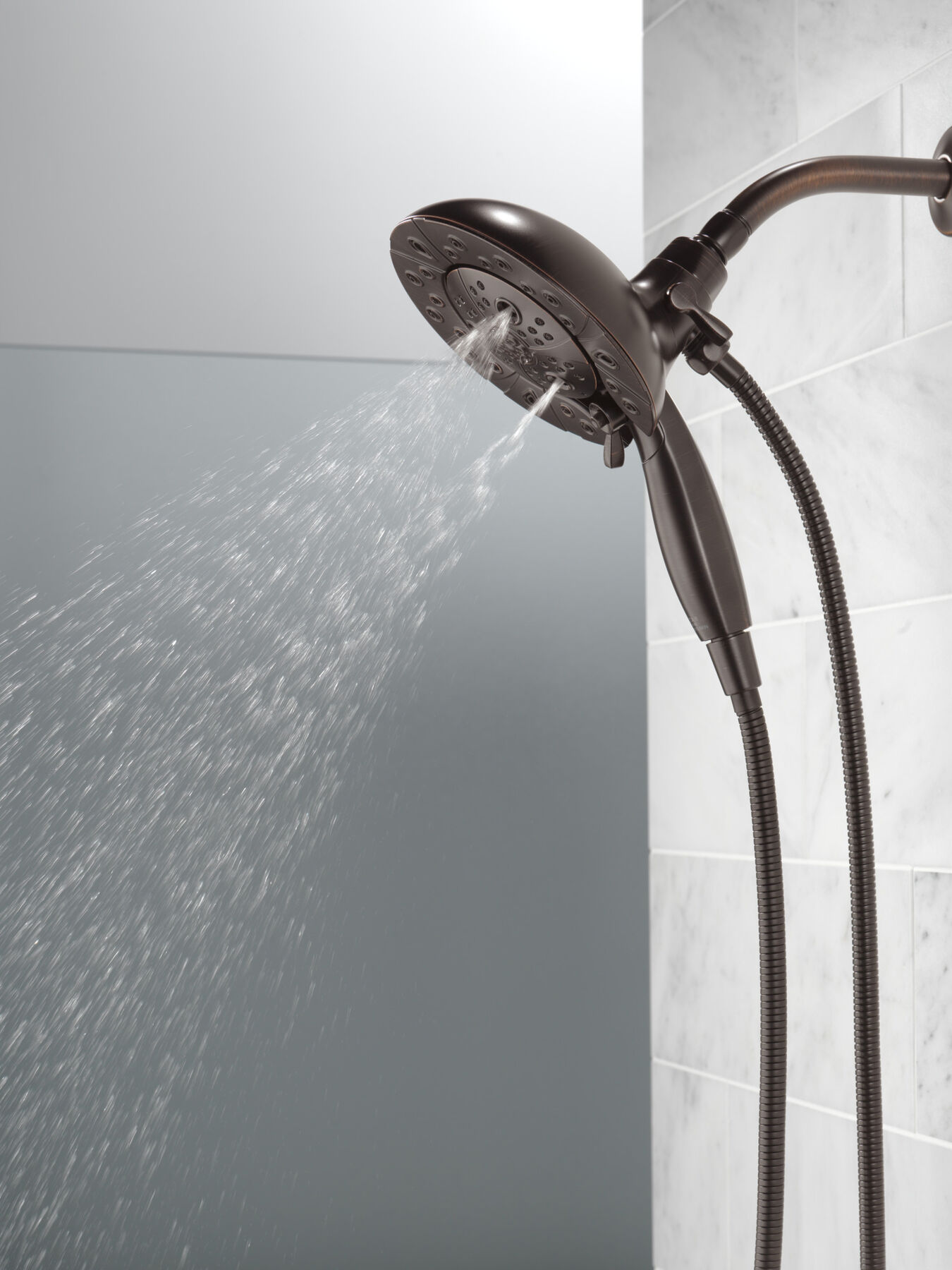 H<sub>2</sub>Okinetic® In2ition® 5-Setting Two-in-One Shower (Recertified), image 6