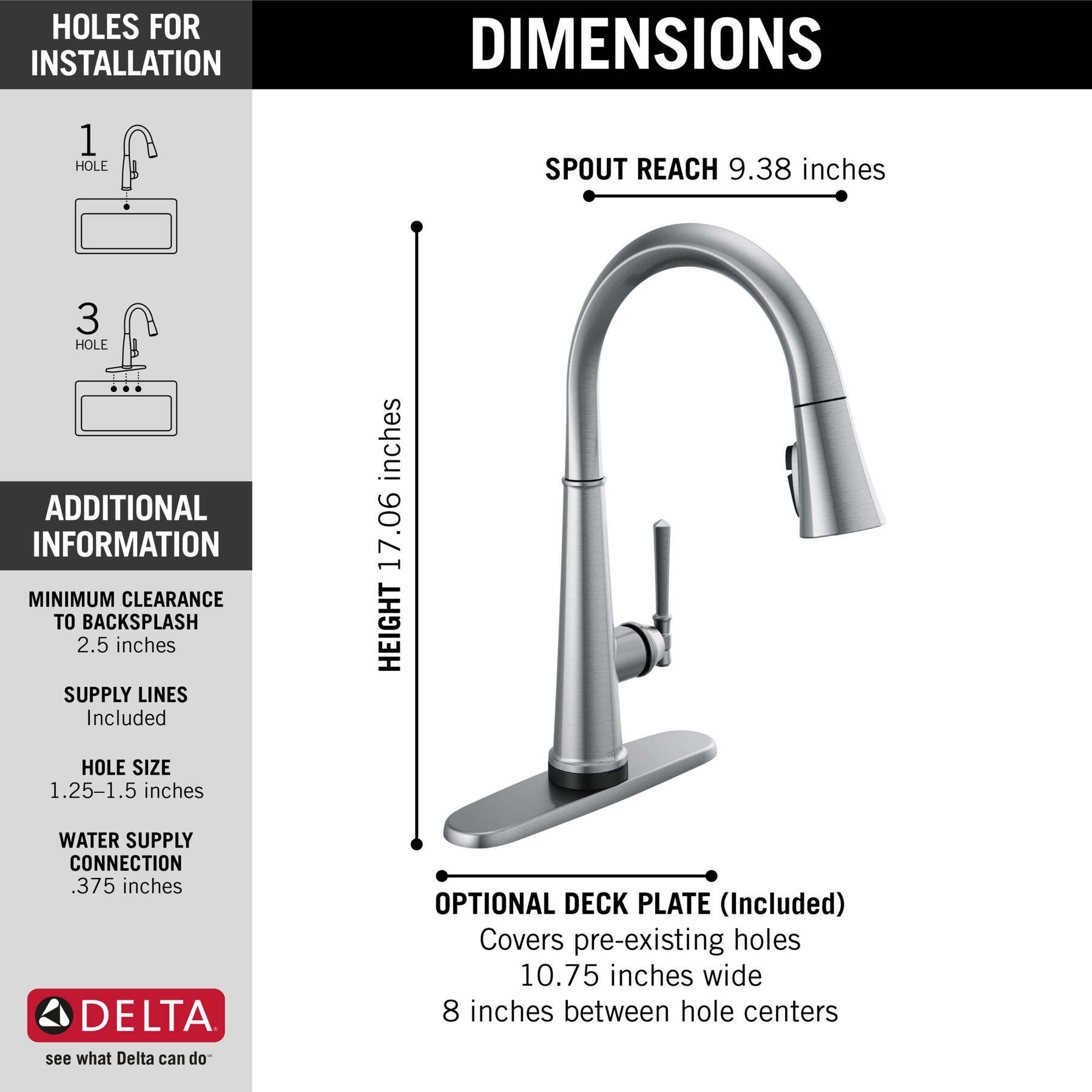 Llave para cocina monomando extensible con tecnología Touch<sub>2</sub>O®, imagen 6