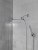 10 inch Raincan Shower Head & Hand Held Combo with Adjustable Extension Arm