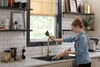 Llave para cocina monomando extensible con tecnología Touch<sub>2</sub>O®