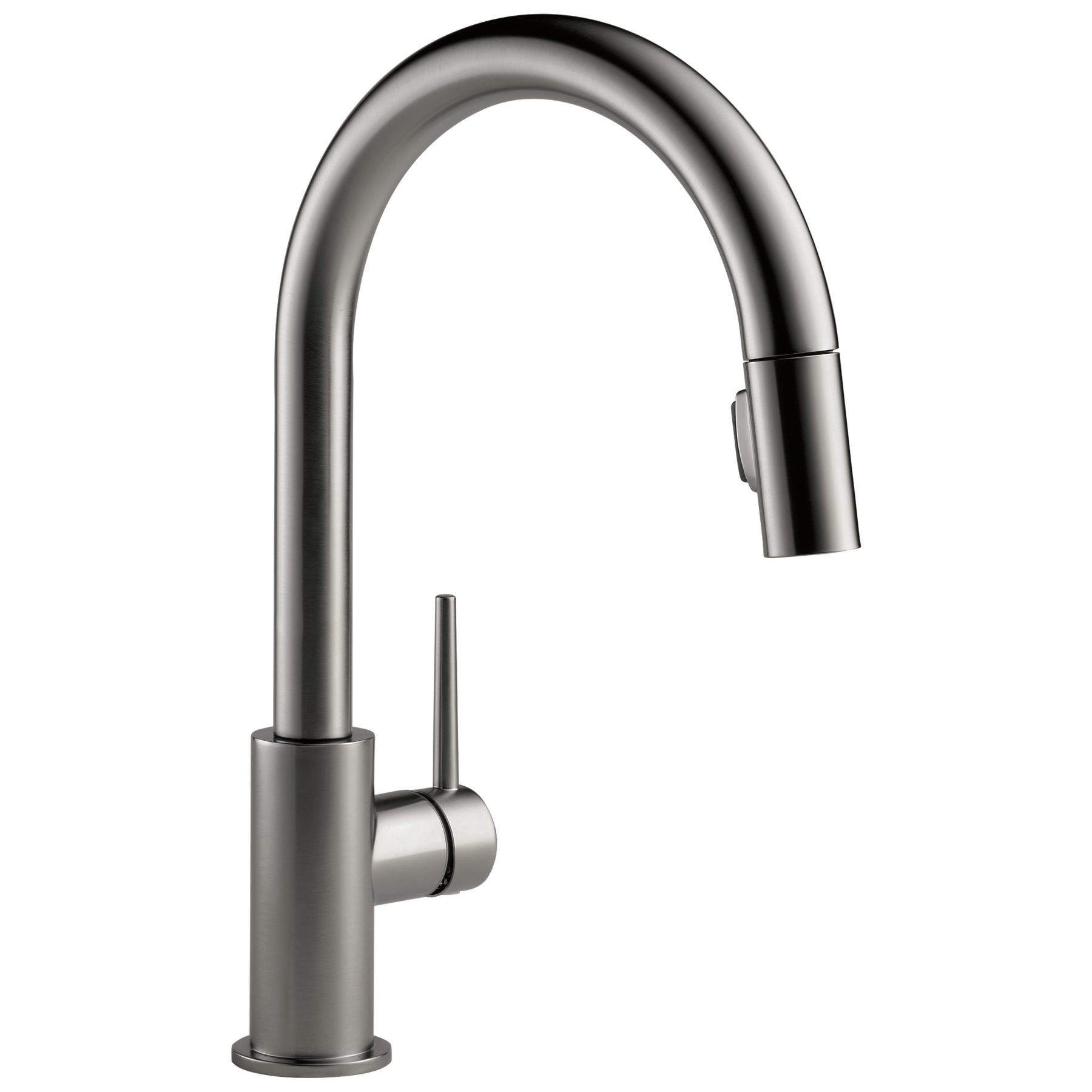 Llave de una manija con tubo de salida deslizable para cocina