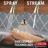 Llave para cocina monomando extensible con tecnologías Touch<sub>2</sub>O® y ShieldSpray®