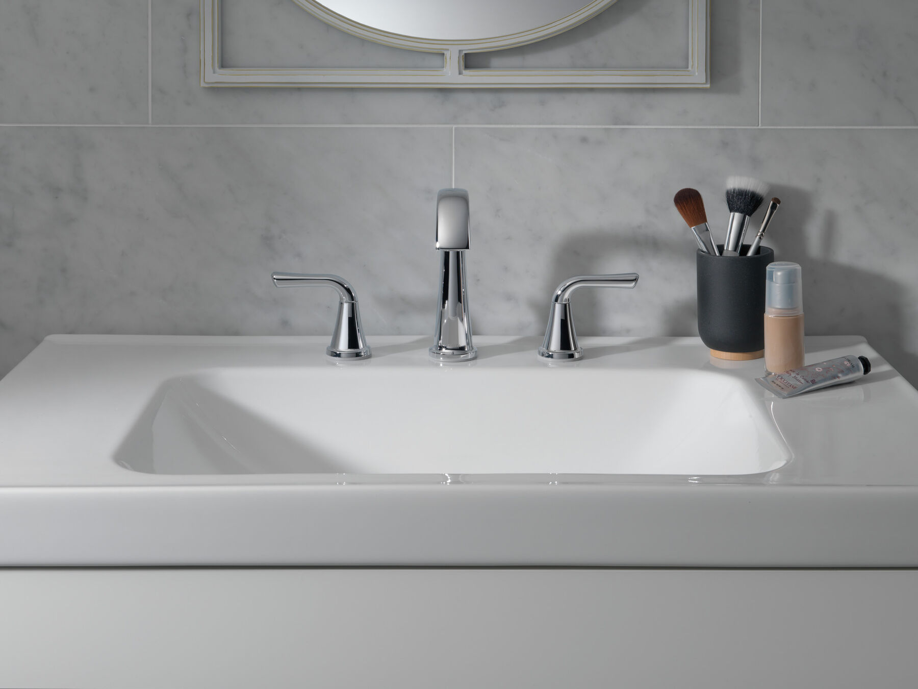 Llave para baño de extensión con dos manijas, imagen 3