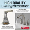 Llave para baño extensible independiente de dos manijas