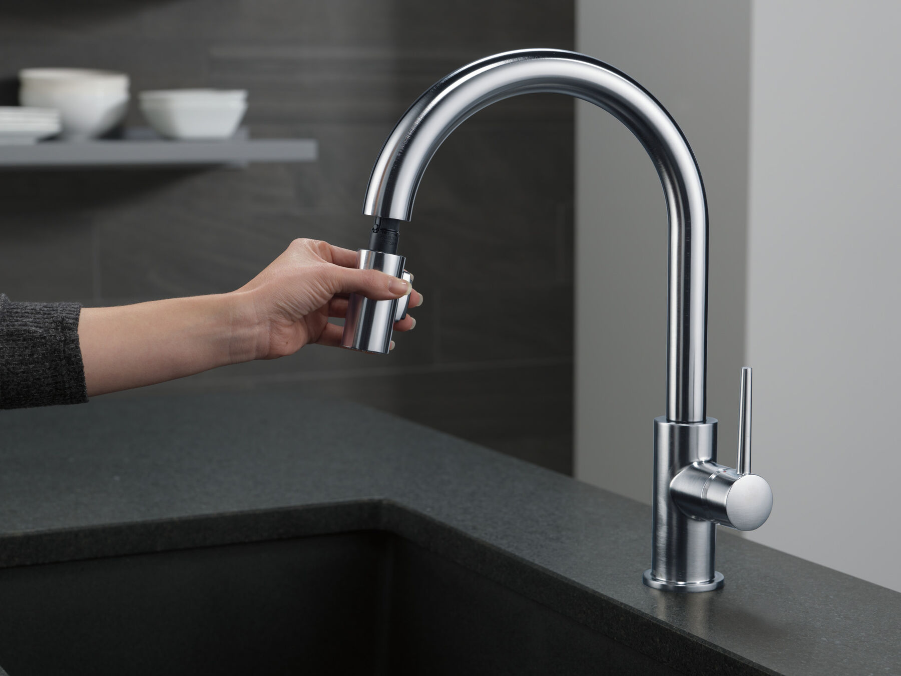 Llave para cocina monomando extensible, imagen 14
