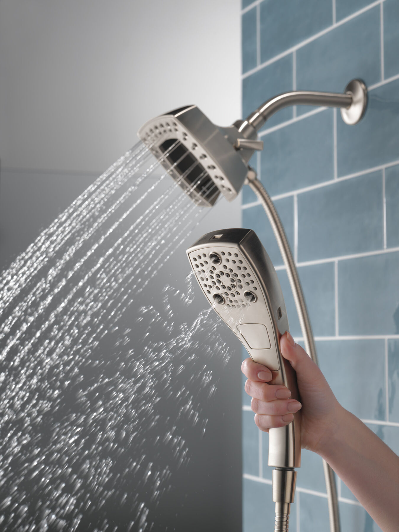 H<sub>2</sub>Okinetic® In2ition® 5-Setting Two-in-One Shower (Recertified), image 9