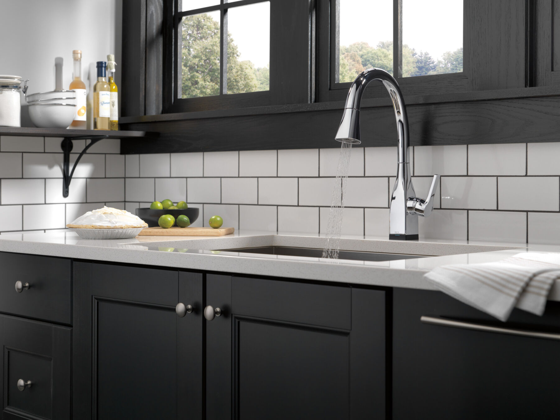Llave para cocina monomando extensible con tecnologías Touch<sub>2</sub>O® y ShieldSpray®, imagen 3