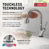 VoiceIQ® Kitchen Faucet with Touch<sub>2</sub>O® Technology with Touchless Technology