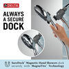 6-Setting SureDock® Magnetic Hand Shower