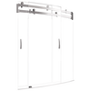 Puerta para ducha de tina curva de 60" x 30"