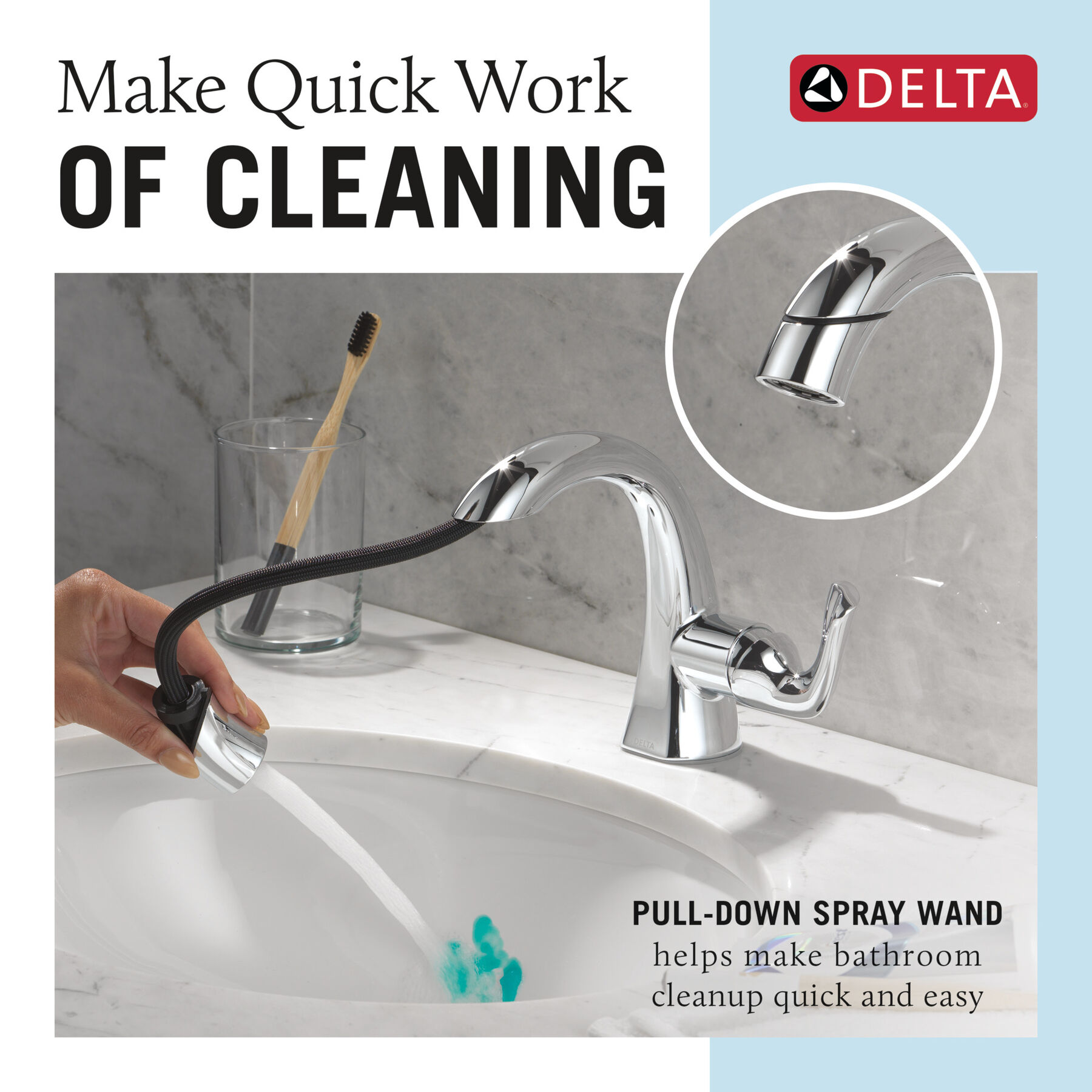 Llave para baño monomando extensible, imagen 1
