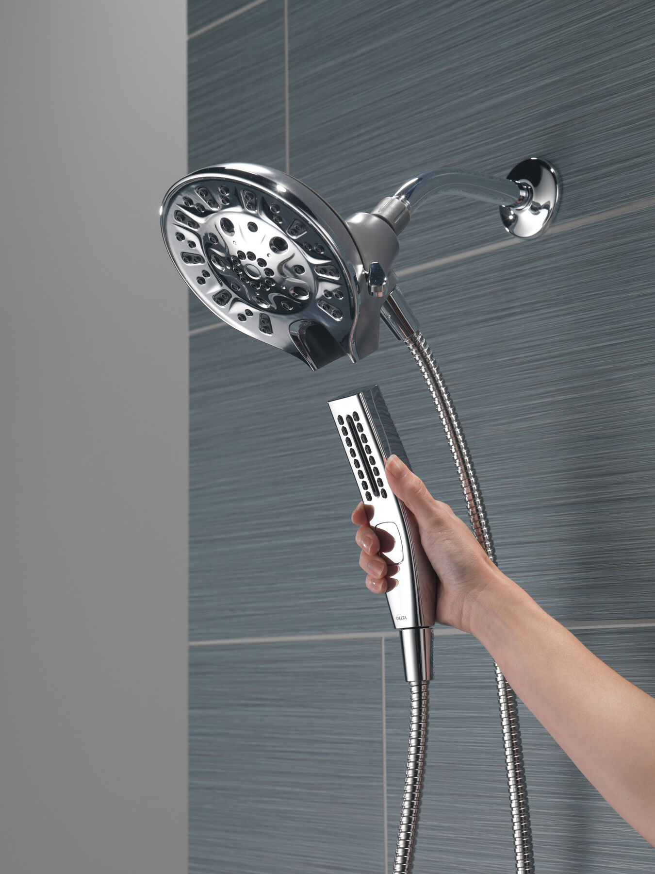 Ducha dos en uno H2Okinetic® In2ition® de 5 funciones, imagen 5