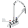 LLAVE DE FUNDICIÓN DE 4" DE MONTAJE EN ENCIMERA