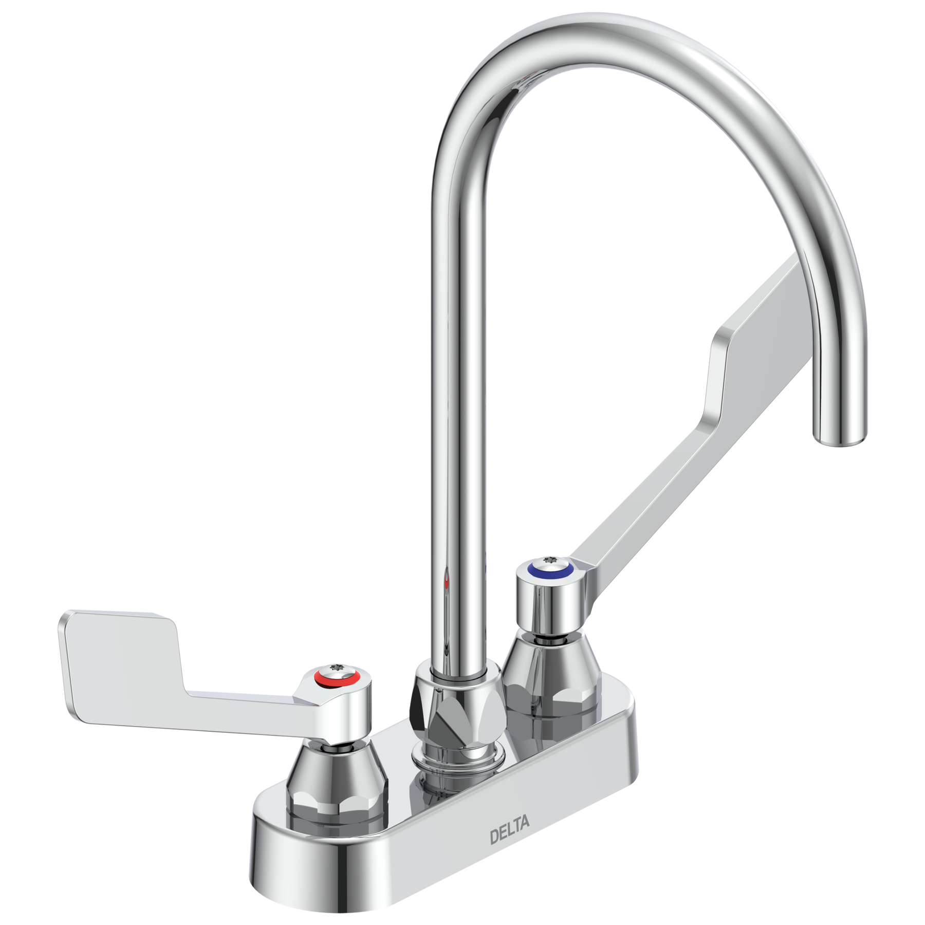 LLAVE DE FUNDICIÓN DE 4" DE MONTAJE EN ENCIMERA
