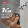 Standard Shower Filter with Shower Head Bundle