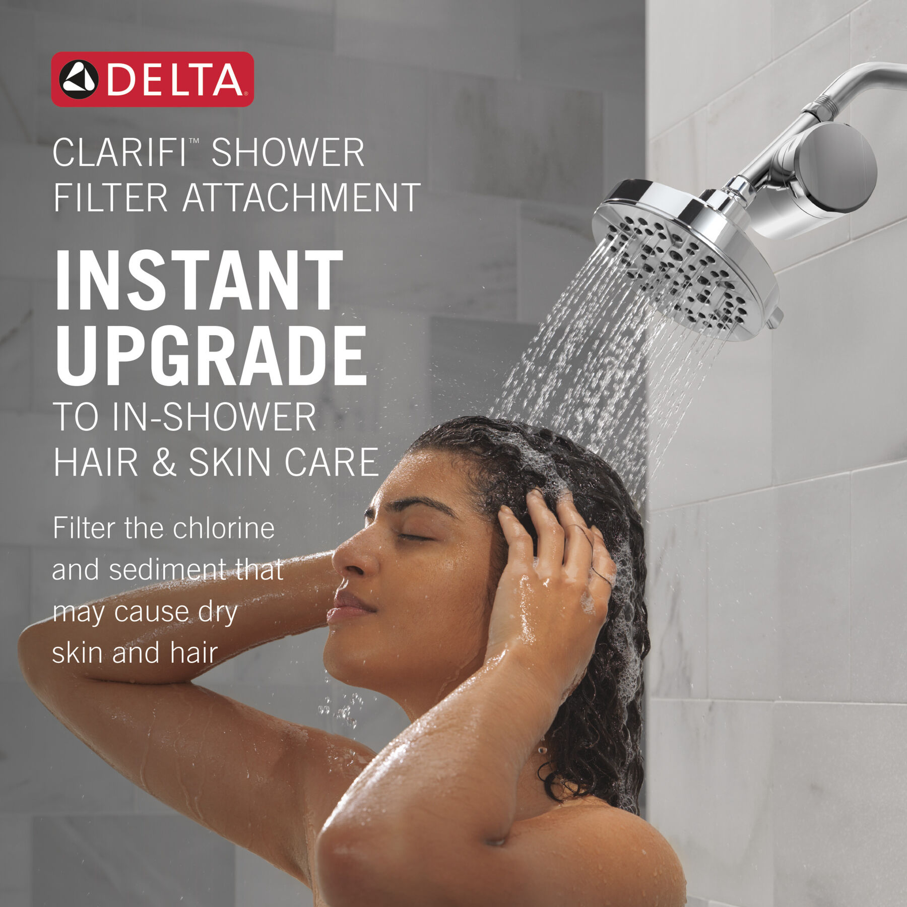 Standard Shower Filter with Shower Head Bundle, image 1