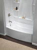 Classic 500 Curve Alcove Bathtub Left Drain 60x32"