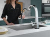 Llave para cocina monomando extensible con tecnología Touch<sub>2</sub>O®
