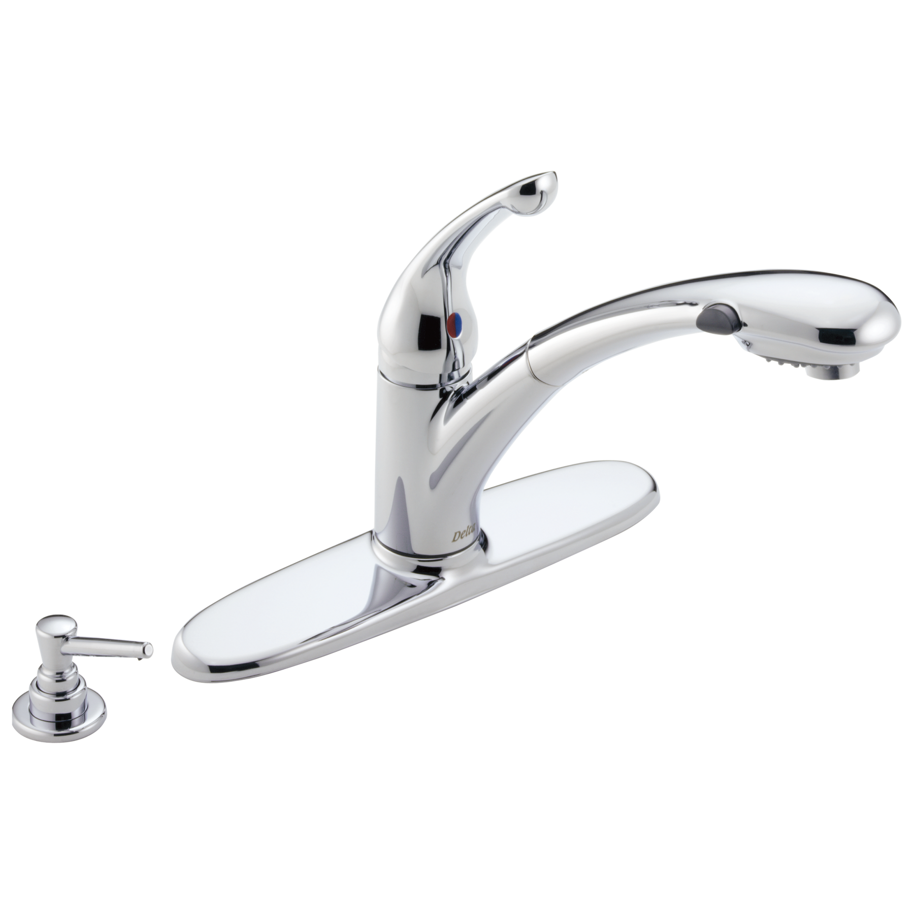 Llave para cocina extensible de una manija