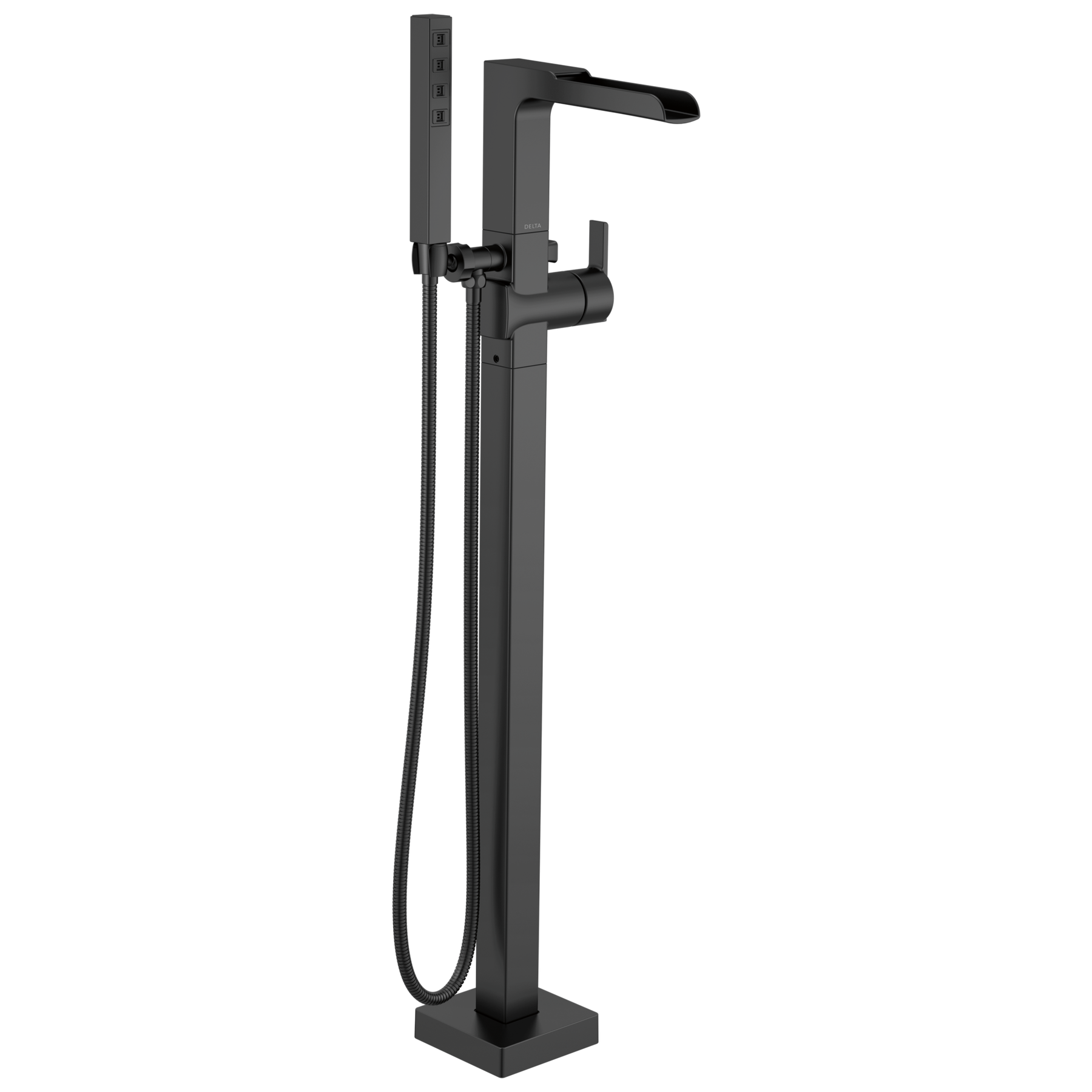 Accesorios de llave de llenado para bañera de montaje en piso con ducha manual 1L (producto recertificado)