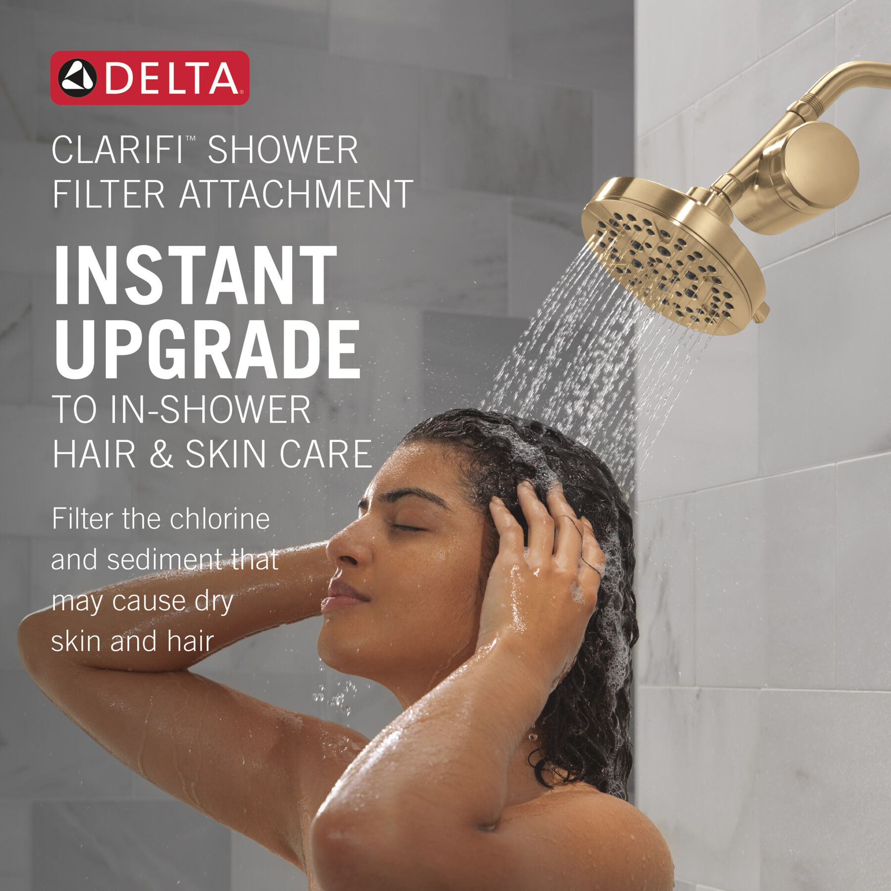 Standard Shower Filter with Shower Head Bundle, image 1