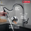 Llave para cocina monomando extensible (producto recertificado)