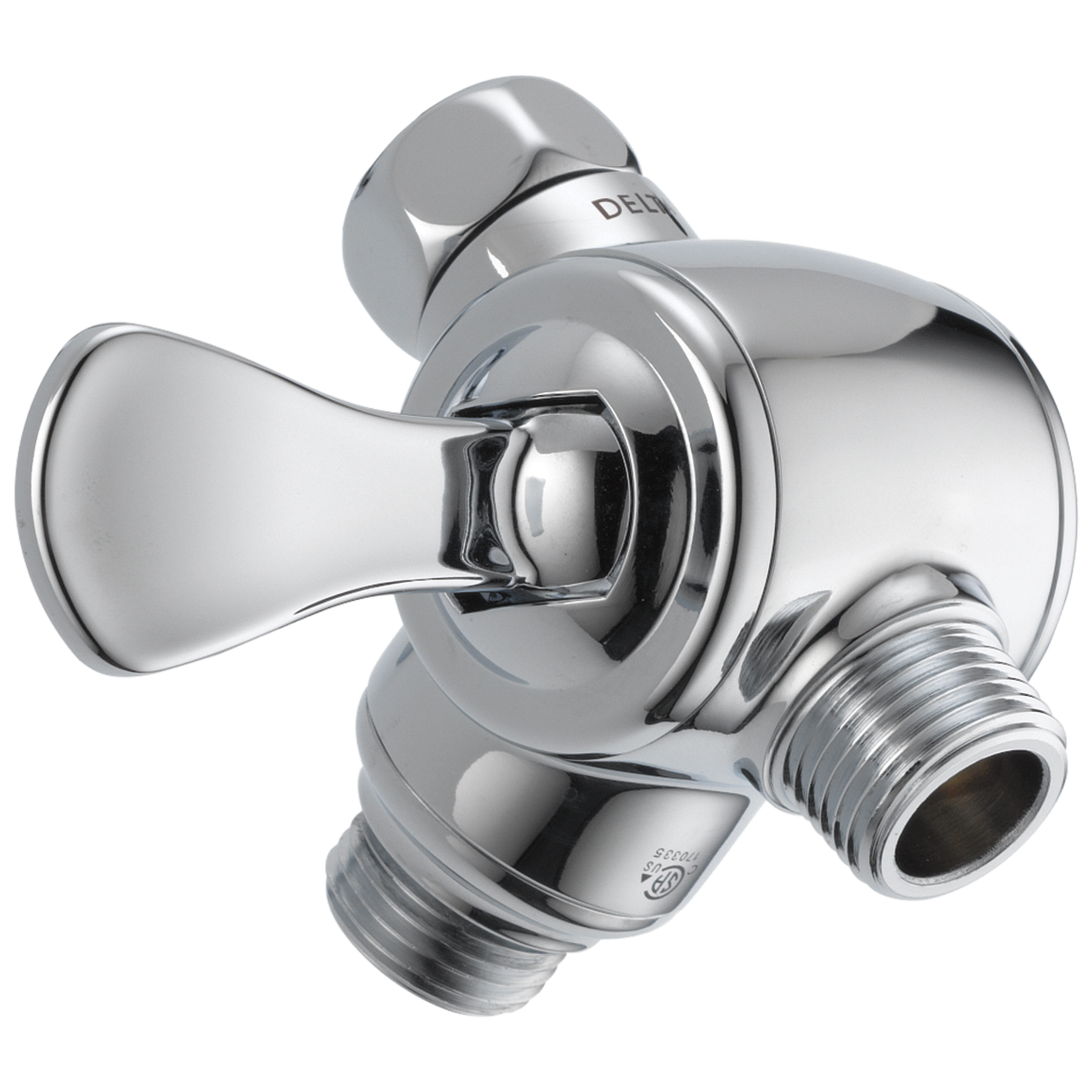 Desviador de brazo de ducha de tres direcciones para ducha manual