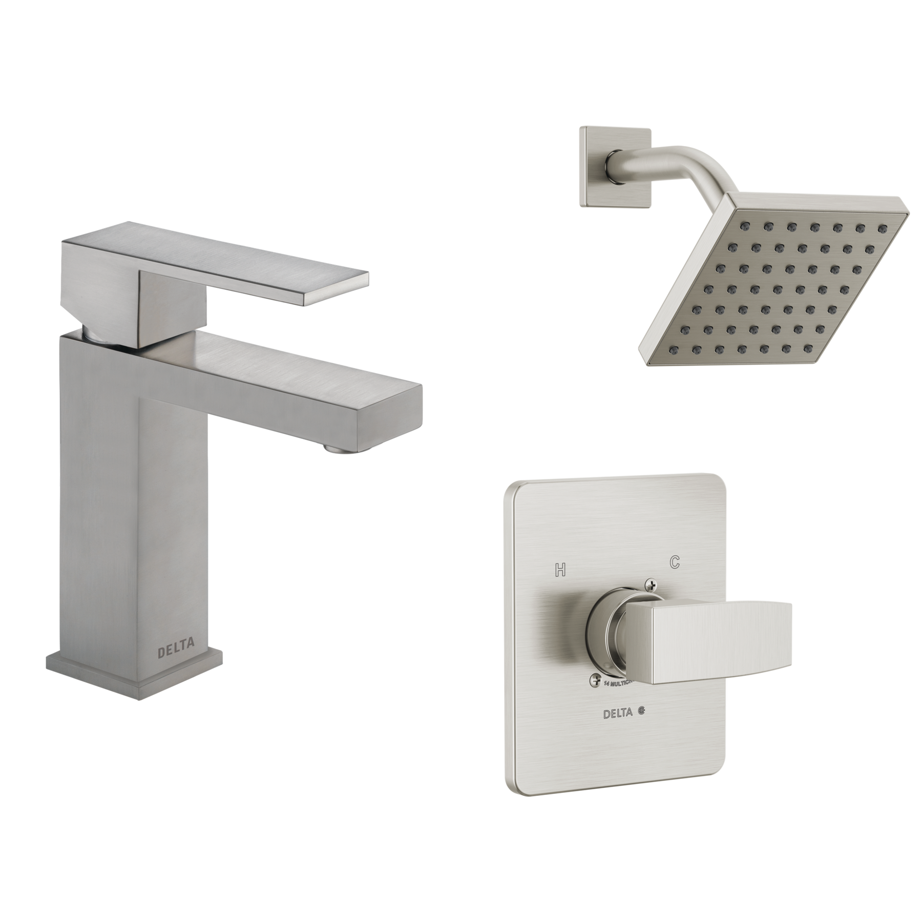 Single-Hole Lavatory Faucet with Shower Trim Bundle - 14 Series