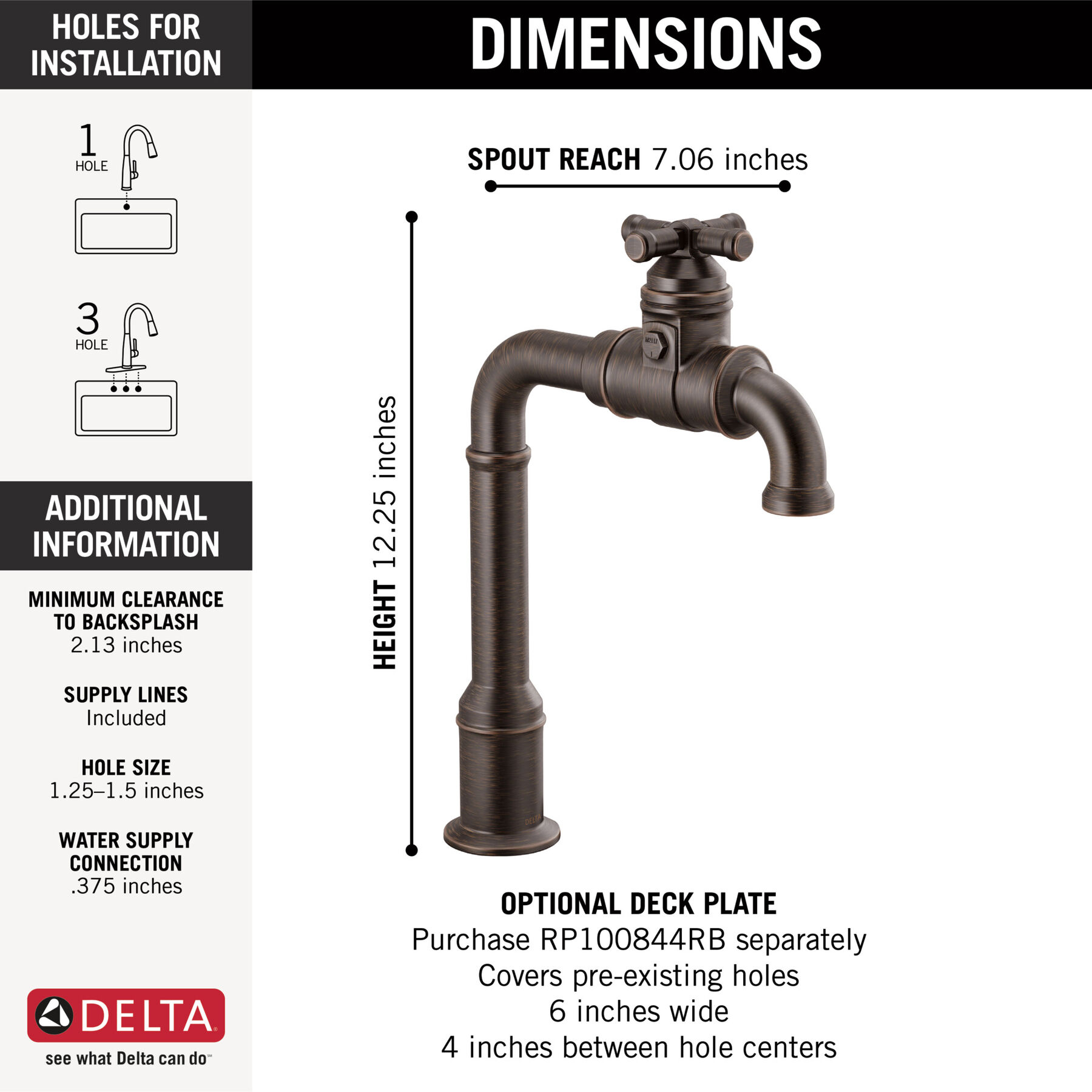 Llave para cocina con estilo de bar auténtico, imagen 1