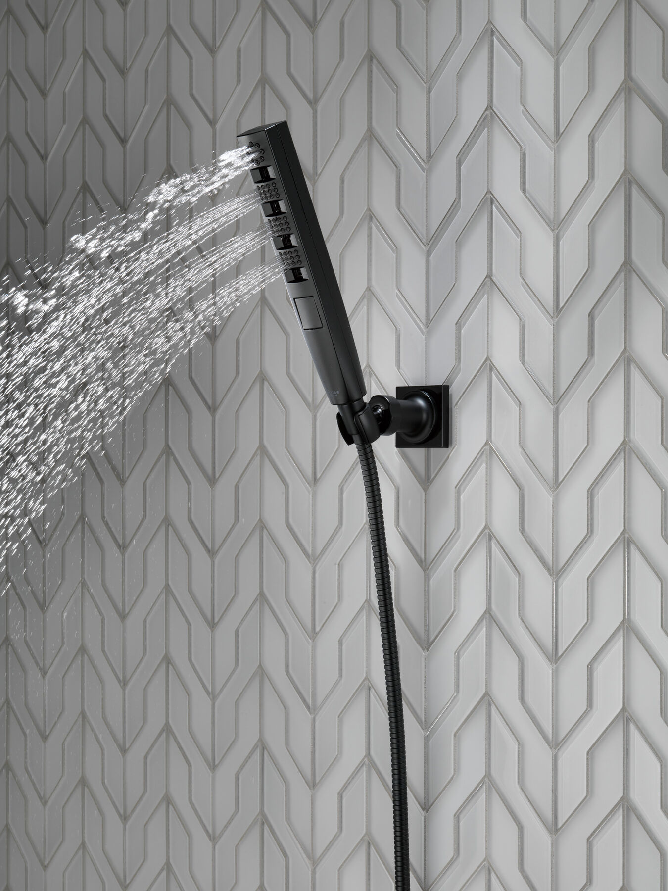 H<sub>2</sub>Okinetic® 4-Setting Wall Mount Hand Shower, image 5