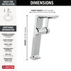 Llave para baño monomando para vasija