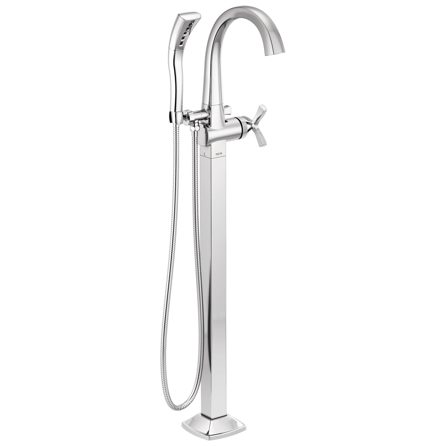 Terminación de llave de llenado para bañera monomando para montaje en piso