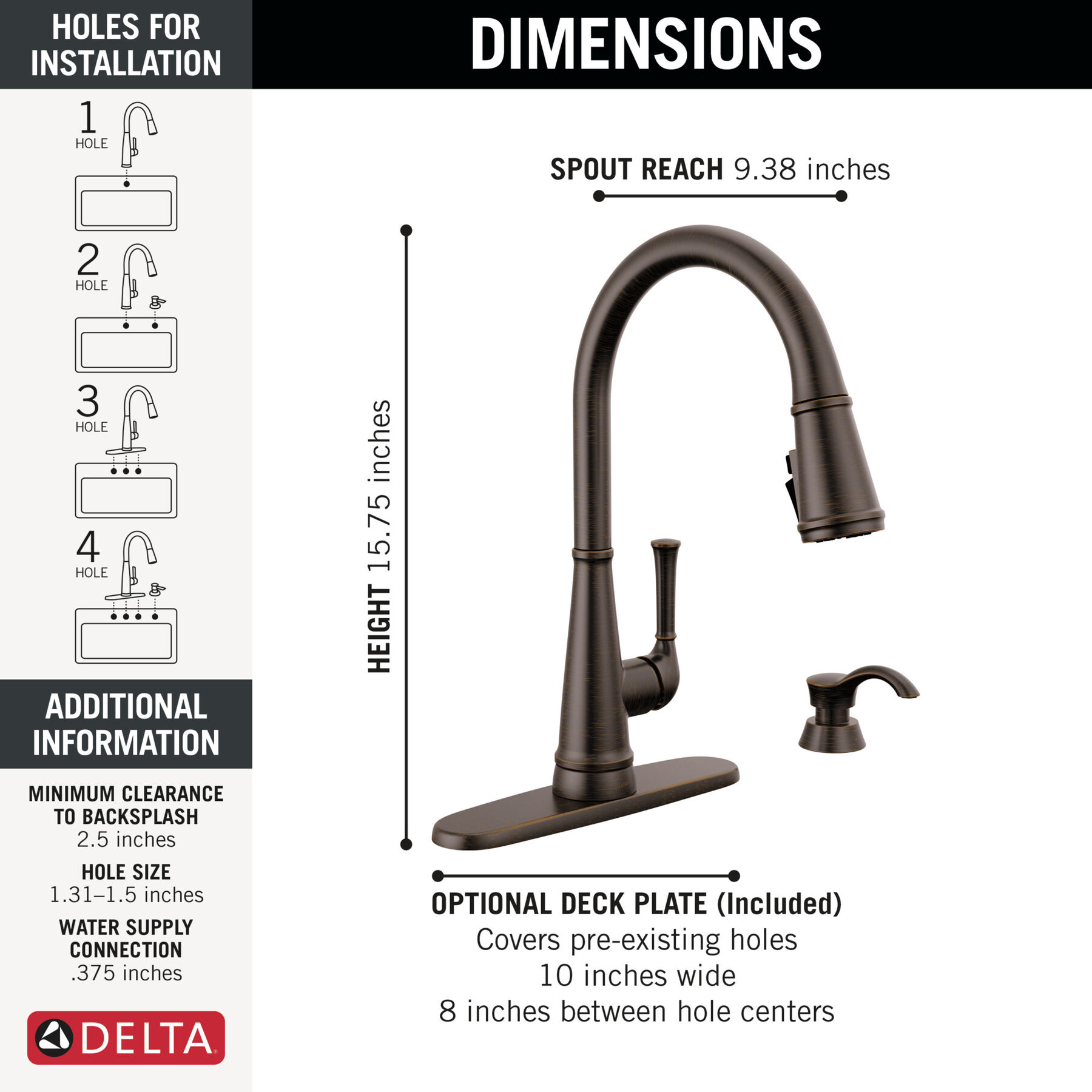 Llave para cocina monomando extensible con dispensador de jabón y tecnología ShieldSpray®, imagen 3
