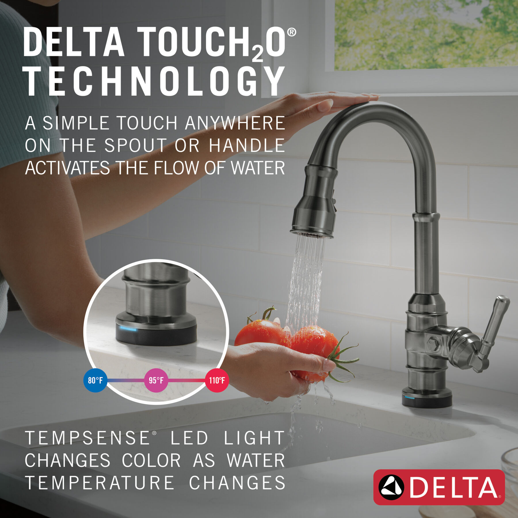 Touch2O® Bar / Prep Faucet with Touchless Technology, image 7