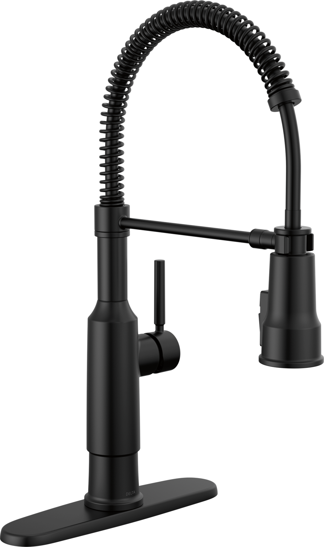 Single-Handle Pull-Down Spring Kitchen Faucet, image 1