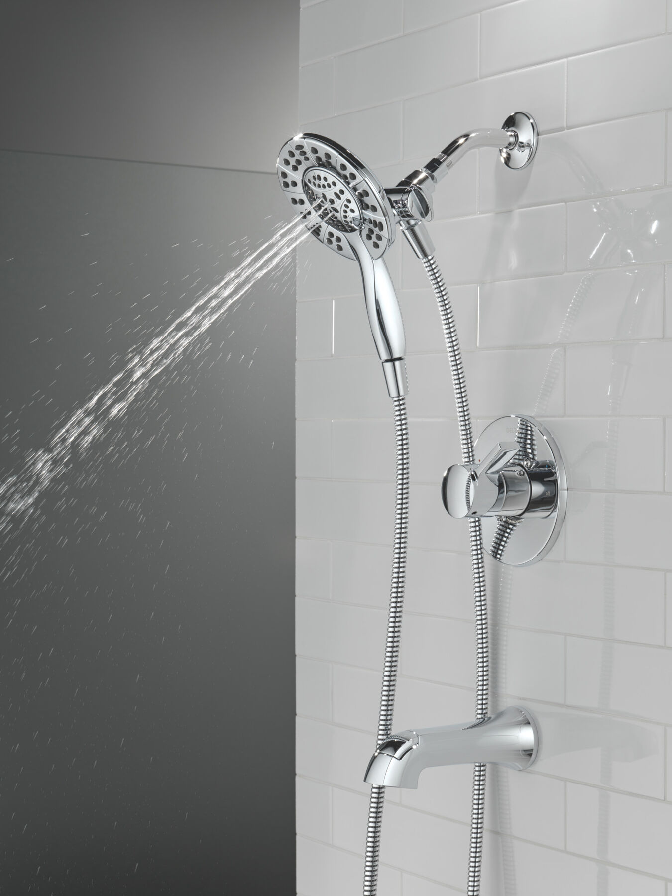 Tub Shower Trim with Universal Rough Bundle, image 12