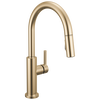 Llave de una manija con tubo de salida deslizable para cocina