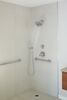 Ducha de mano de una sola función de montaje en pared ajustable premium