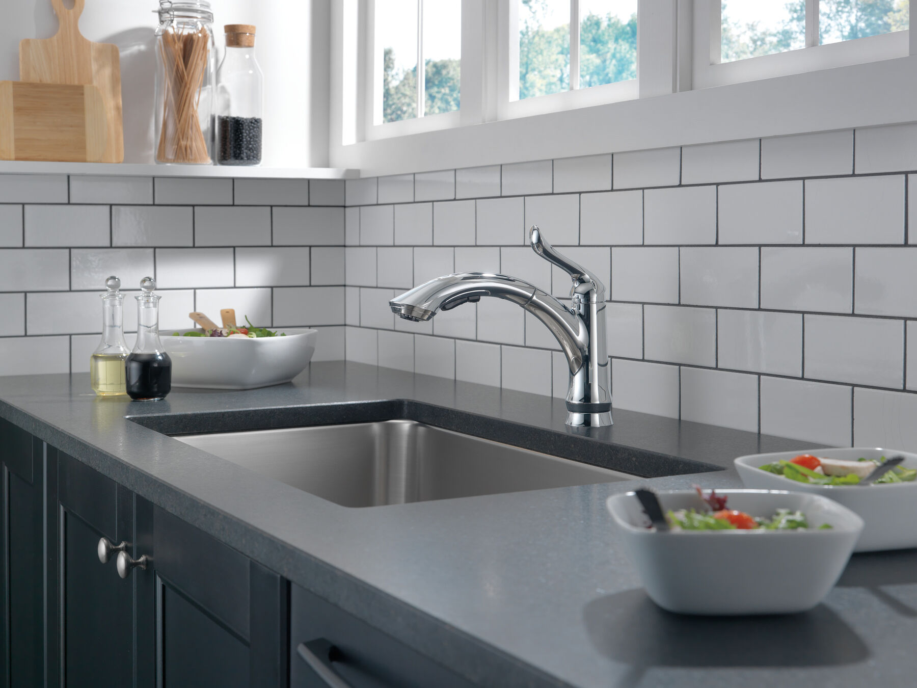 Llave para cocina monomando desplegable, imagen 5