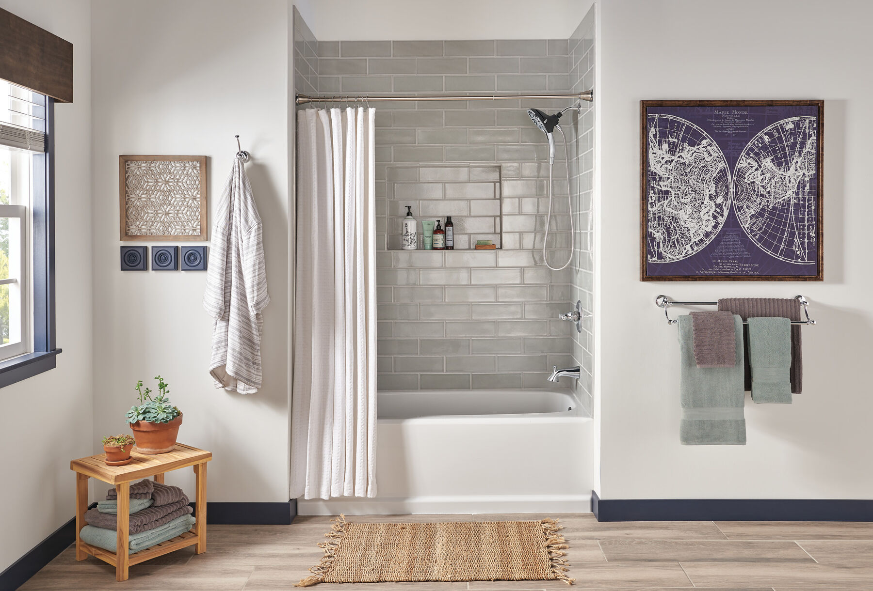 Ducha dos en uno H2Okinetic® In2ition® de 5 funciones, imagen 14