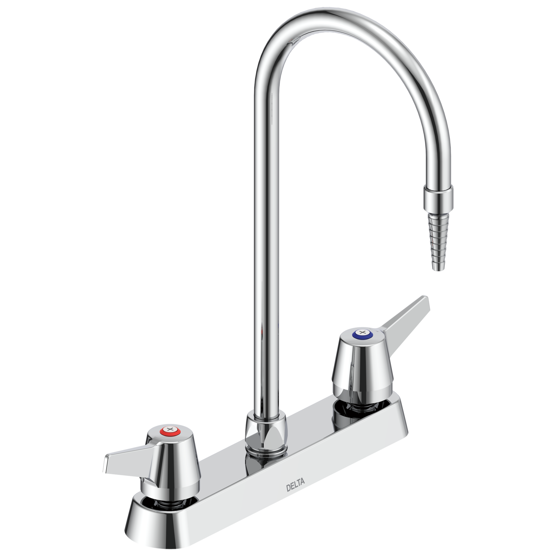 Two Handle 8 In Deck-mount Laboratory Mixing Faucet